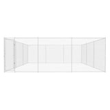 VIDAXL -Hundezwinger für Außen 570x570x185 cm verzinkter Stahl
