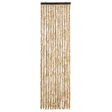 Vidaxl Fly Vorhang 56x185 cm Chenille Beige