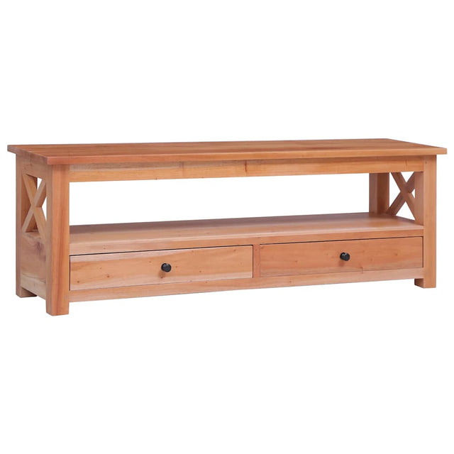 Vidaxl tv-meubel 120x30x40 cm massief mahoniehout
