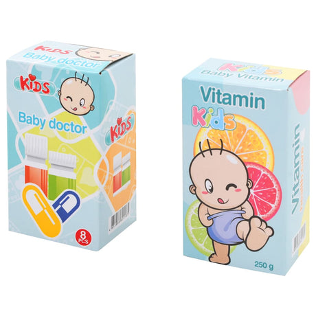 VIDAXL 15-teiliger Arzt Play-Set 38x30x67,5 cm