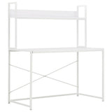 Vidaxl computerbureau 120x60x138 cm wit
