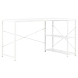 Vidaxl computerbureau 120x72x70 cm wit