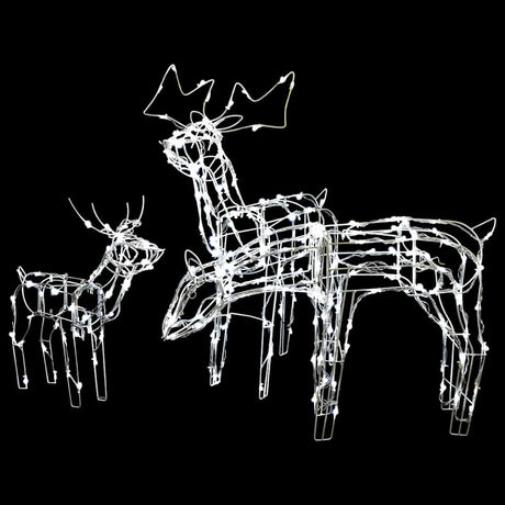 Vidaxl 3-teilige Weihnachtsbeleuchtung Rendieren 229 LEDs