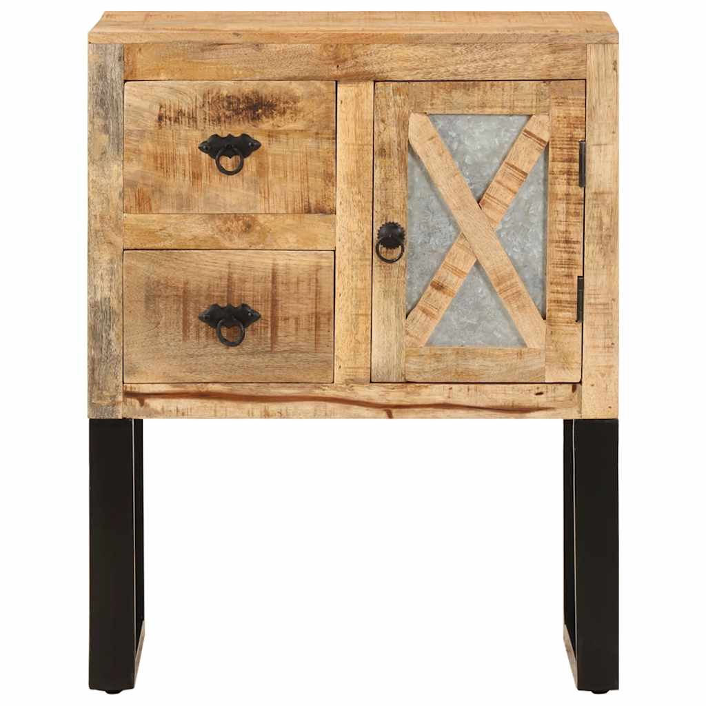 Vidaxl dressoir 60x30x76 cm massief mangohout