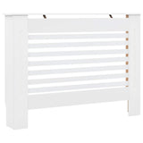 VIDAXL -Radiatorkonstruktion 112x19x81.5 cm MDF Weiß