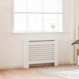 VIDAXL -Radiatorkonstruktion 112x19x81.5 cm MDF Weiß