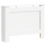 VIDAXL -Radiatorkonstruktion 112x19x81.5 cm MDF Weiß