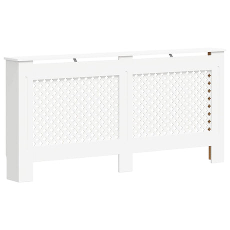 VIDAXL -Radiatorkonstruktion 172x19x81.5 cm MDF Weiß