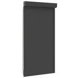 Vidaxl roljaloezie antraciet 110 x 220 cm aluminium en polyurethaan