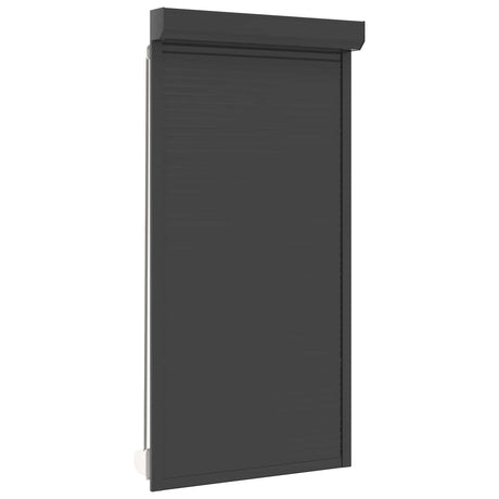 Vidaxl roljaloezie antraciet 110 x 220 cm aluminium en polyurethaan