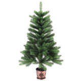 Vidaxl Kunstkerstboom mit lebensechten Nadeln 90 cm Grün