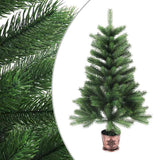 Vidaxl Kunstkerstboom mit lebensechten Nadeln 90 cm Grün