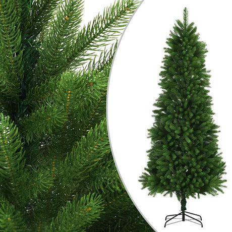 Vidaxl Kunstkerstboom mit lebensechten Nadeln 240 cm Grün