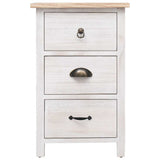 Vidaxl bijzetkast 35x25x57 cm paulowniahout