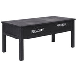Vidaxl salontafel 100x50x45 cm hout zwart