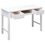 Vidaxl schrijftafel 110x45x76 cm hout wit