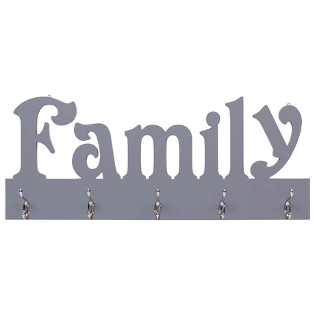 VIDAXL WALKANTRABE -FAMILIE 74x29.5 cm Grau