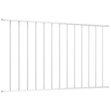 Vidaxl HEK Panel 1,7x1,25 m Pulver -Kette -Stahlweiß