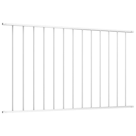 Vidaxl HEK Panel 1,7x1,25 m Pulver -Kette -Stahlweiß