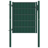 Vidaxxl Tor 100x81 cm PVC und Stahl grün