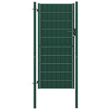VidaXL Tor 100x204 cm PVC und Stahl grün