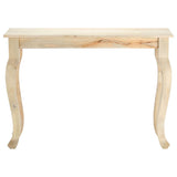 Vidaxl consoletafel 110x35x77 cm massief mangohout