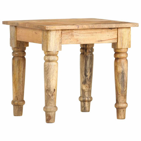 Vidaxl bijzettafel 43x43x40 cm massief mangohout