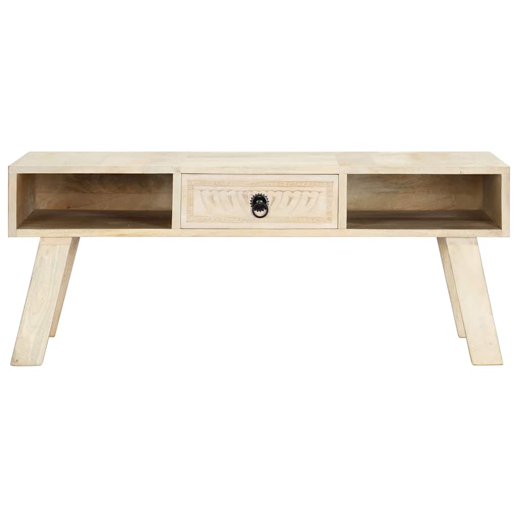 Vidaxl salontafel 100x60x40 cm massief mangohout