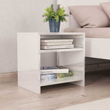 Vidaxl nachtkastjes 2 st 40x30x40 cm bewerkt hout wit