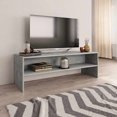 Vidaxl tv-meubel 120x40x40 cm bewerkt hout betongrijs
