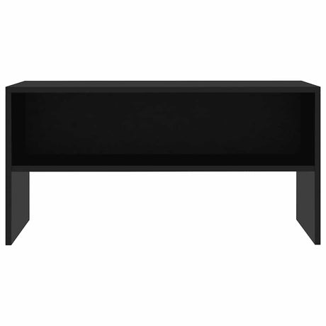 Vidaxl tv-meubel 80x40x40 cm bewerkt hout zwart