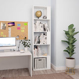 Vidaxl boekenkast kamerscherm 45x24x159 cm bewerkt hout wit