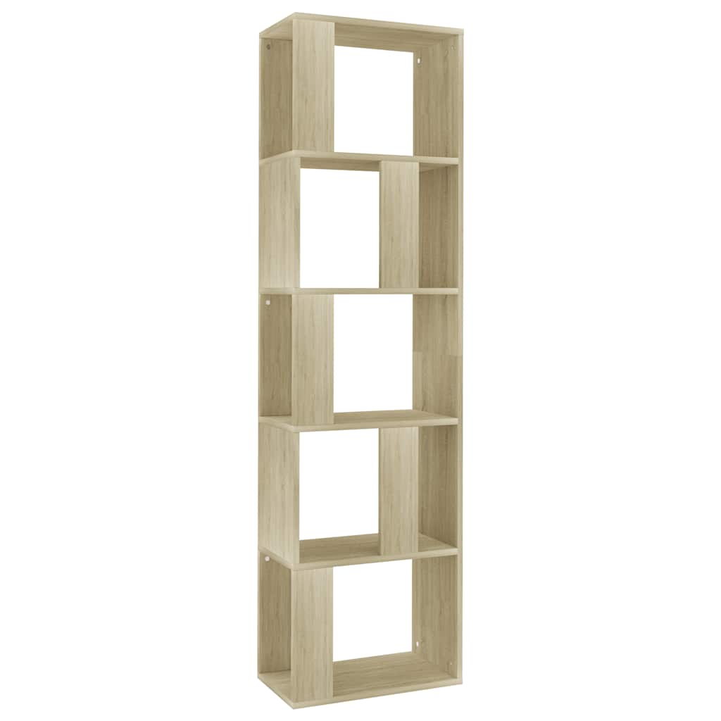 Vidaxl boekenkast kamerscherm 45x24x159 cm bewerkt hout sonoma eiken