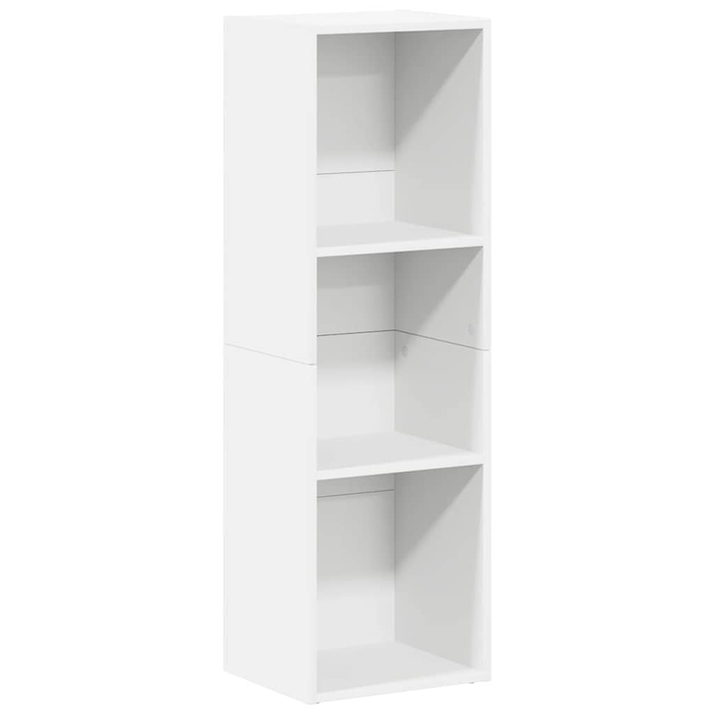 Vidaxl boekenkast tv-meubel 36x30x114 cm bewerkt hout wit