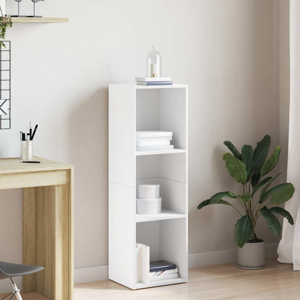 Vidaxl boekenkast tv-meubel 36x30x114 cm bewerkt hout wit