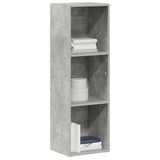 Vidaxl boekenkast tv-meubel 36x30x114 cm bewerkt hout betongrijs