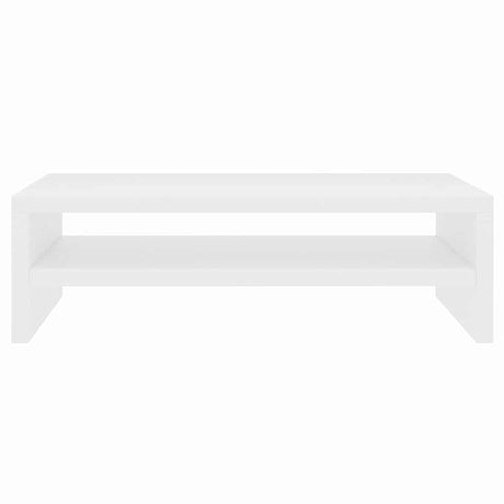 Vidaxl monitorstandaard 42x24x13 cm bewerkt hout wit
