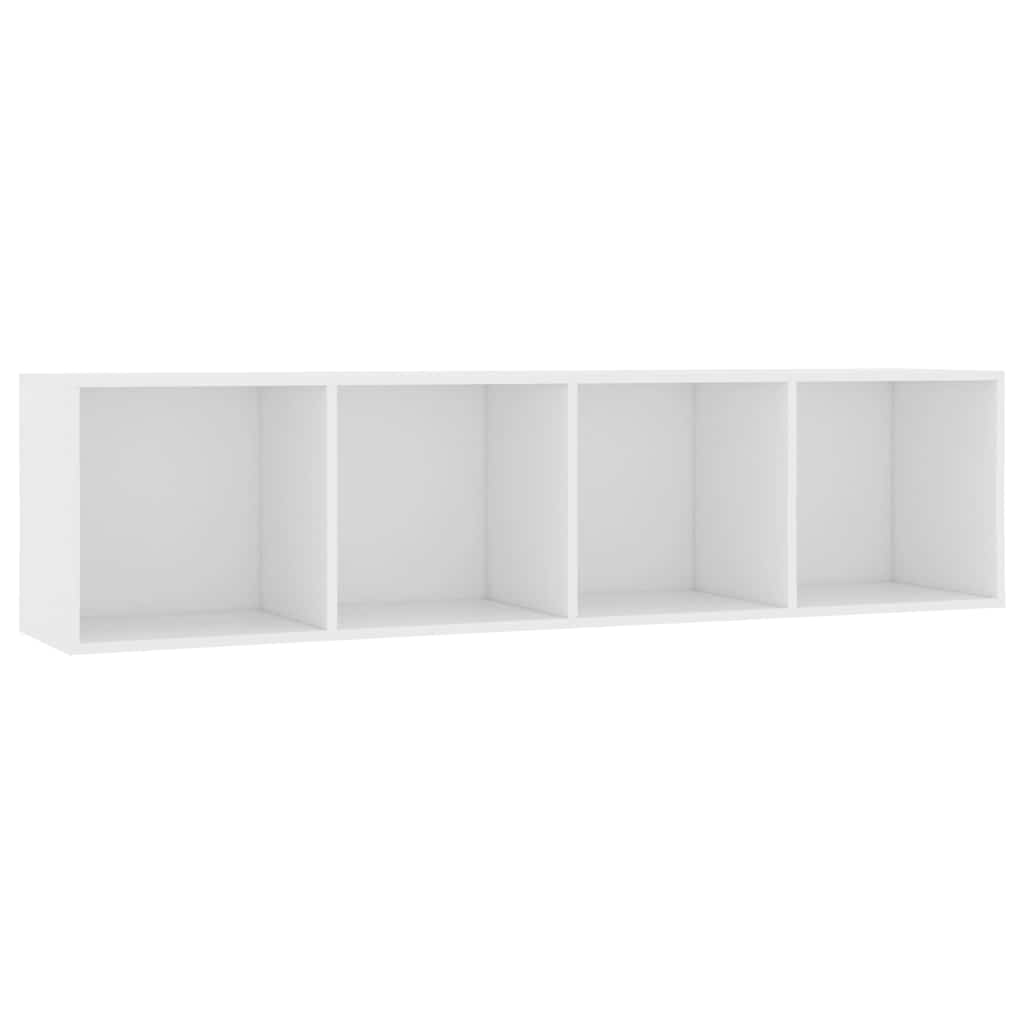 Vidaxl boekenkast tv-meubel 143x30x36 cm wit