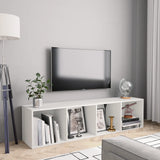 Vidaxl boekenkast tv-meubel 143x30x36 cm wit