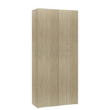 Vidaxl Schuhschrank 80x35.5x180 cm propertiertes Holz Sonoma Eiche gefärbt