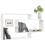 Vidaxl wandschappen 104x20x58,5 cm bewerkt hout wit