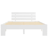 Vidaxl bedframe massief grenenhout wit 120x200 cm