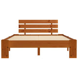 Vidaxl bedframe massief grenenhout honingbruin 120x200 cm