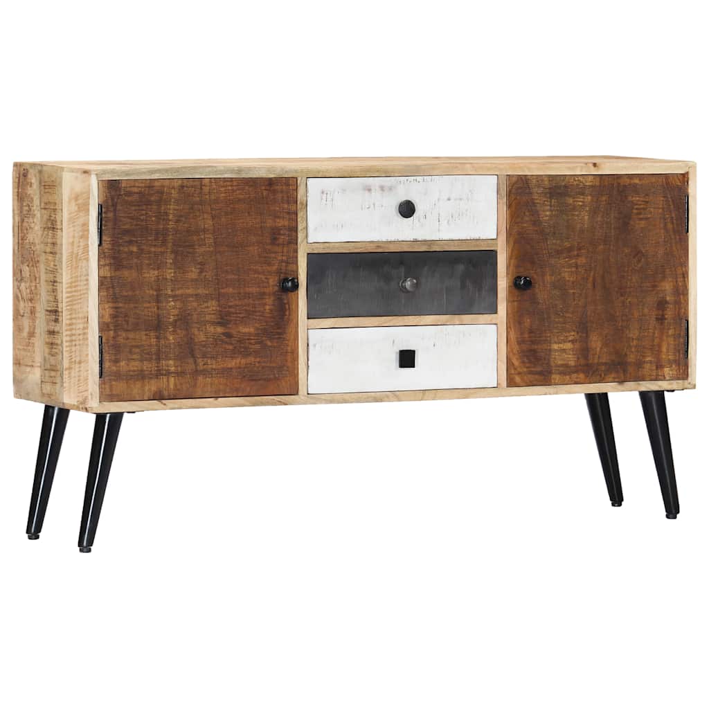 Vidaxl dressoir 118x30x62 cm massief mangohout