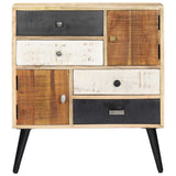 Vidaxl dressoir 70x30x78 cm massief mangohout