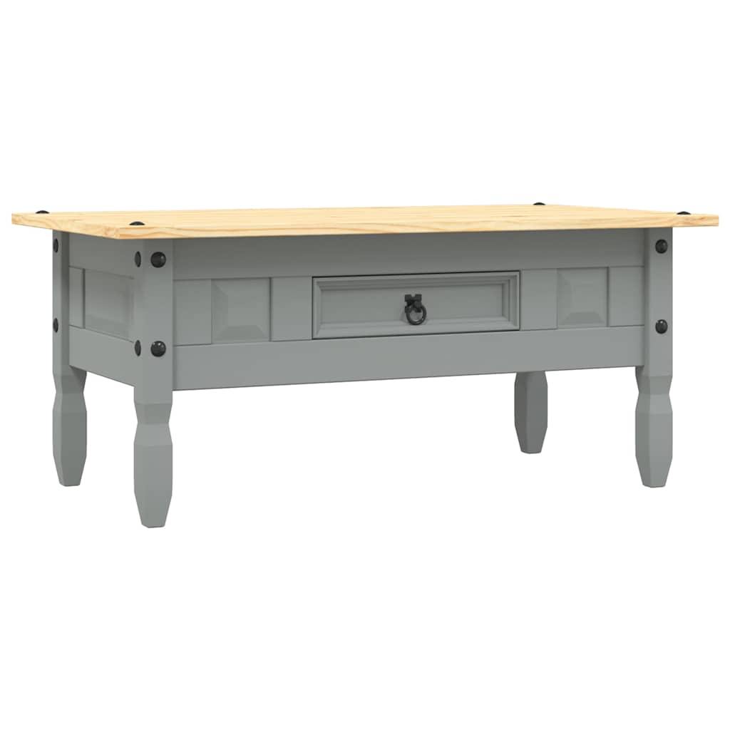 Vidaxl salontafel 100x55x44 cm mexicaans grenenhout corona-stijl grijs
