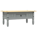Vidaxl salontafel 100x55x44 cm mexicaans grenenhout corona-stijl grijs