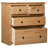 Vidaxl dressoir panama range 80x40x83 cm grenenhout