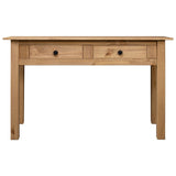 Vidaxl wandtafel panama range 110x40x72 cm massief grenenhout