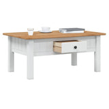 Vidaxl salontafel panama range 100x60x43,5 cm massief grenenhout wit